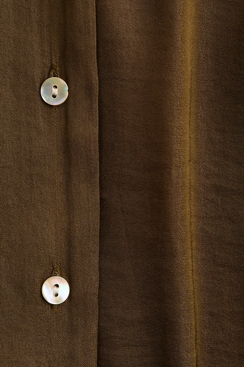 Chemise à col cubain
