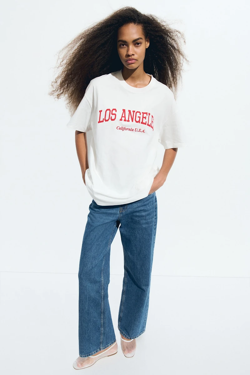 T-shirt grande taille imprimé