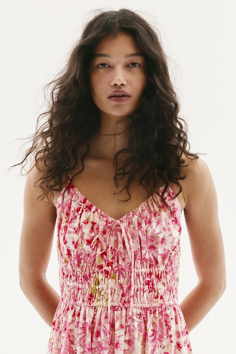 Cotton Strappy Dress