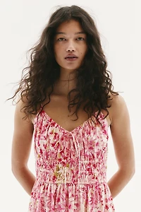 Cotton Strappy Dress