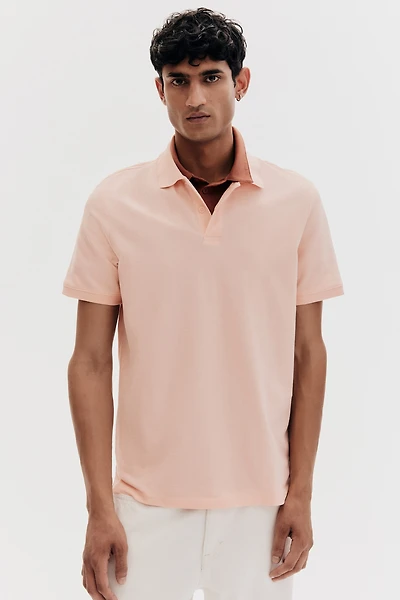 Regular Fit Piqué Polo Shirt