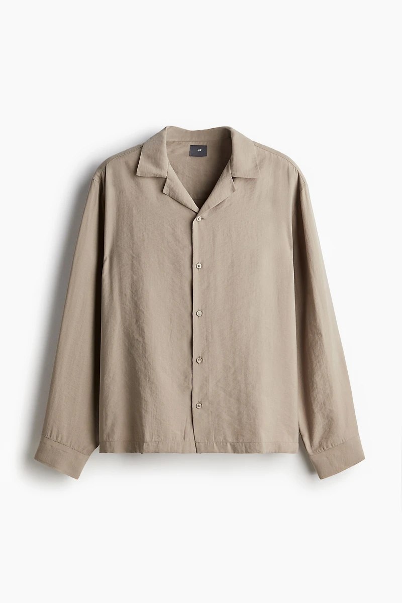 Chemise en modal mélangé
