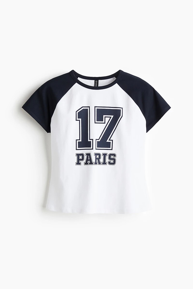 Printed Cotton T-Shirt