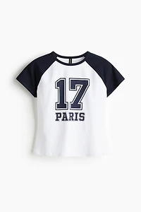 Printed Cotton T-Shirt