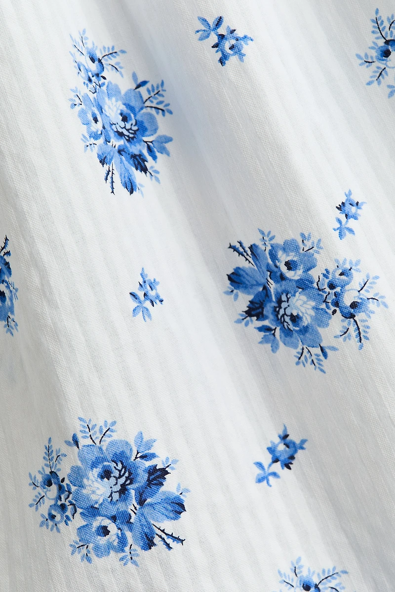 Robe en crépon de coton