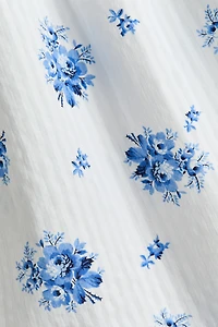 Robe en crépon de coton