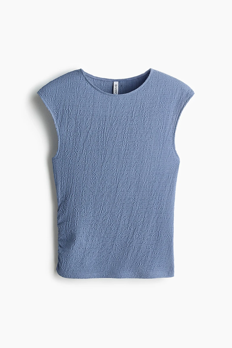 Textured Jersey Top