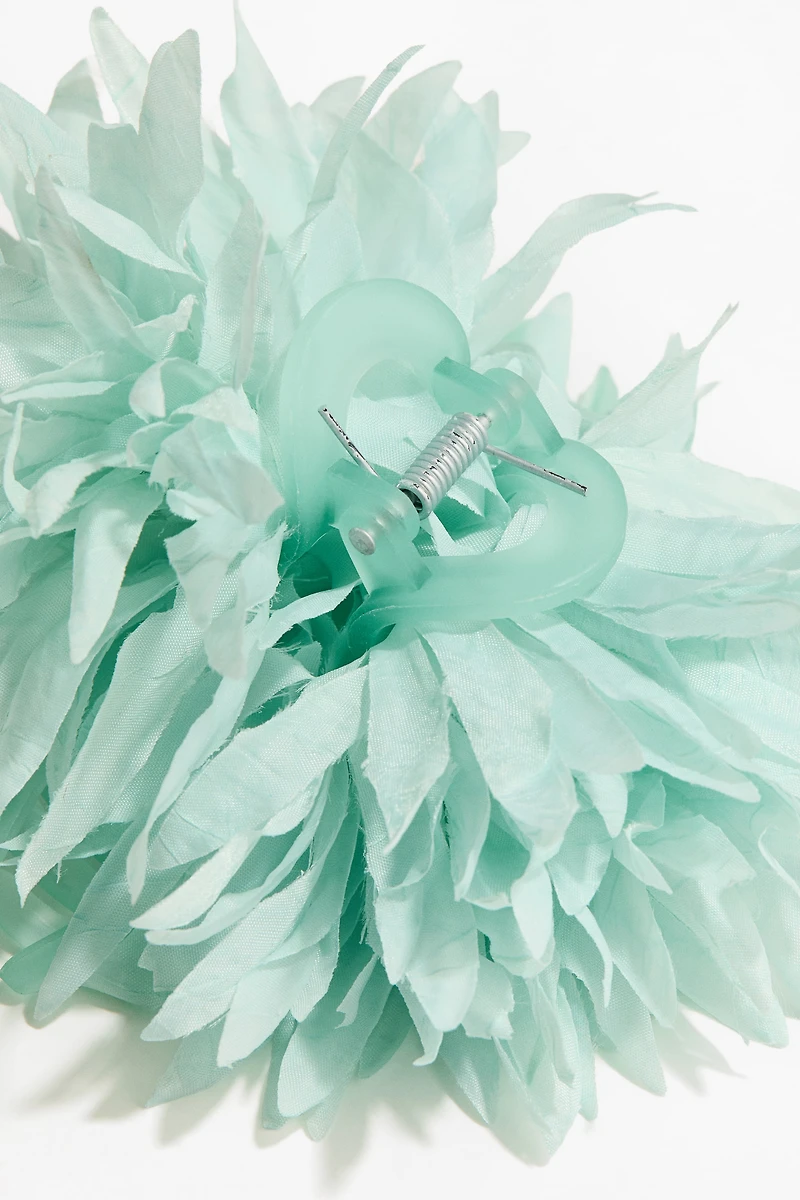 Flower-Look Hair Claw