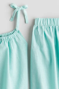 2-Piece Linen-Blend Set