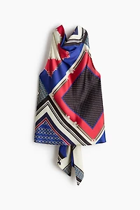 Cowl-Neck Halterneck Top