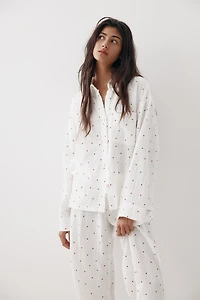 Pyjama en mousseline de coton