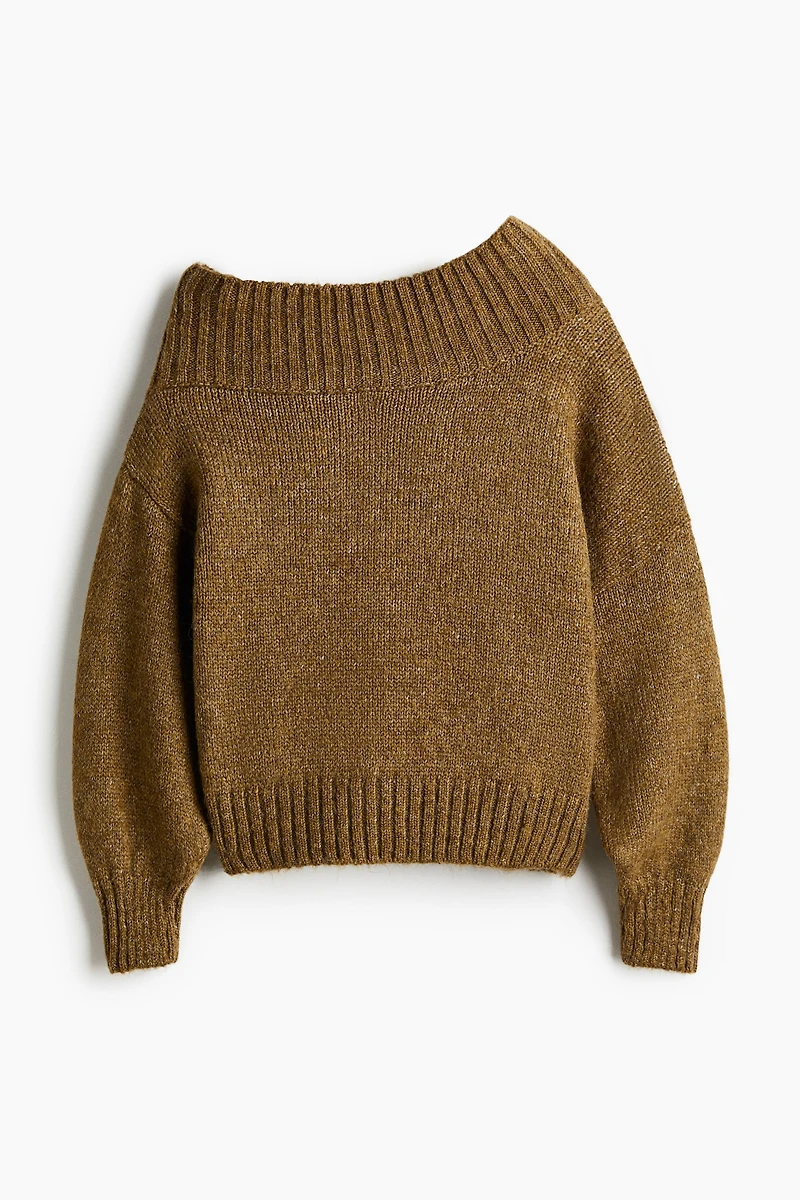 One-Shoulder Sweater