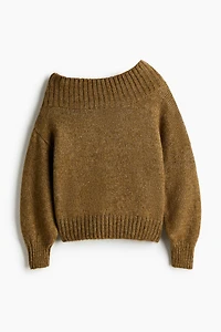 One-Shoulder Sweater