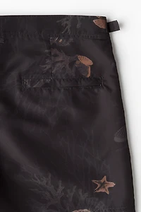 Patterned Swim Shorts