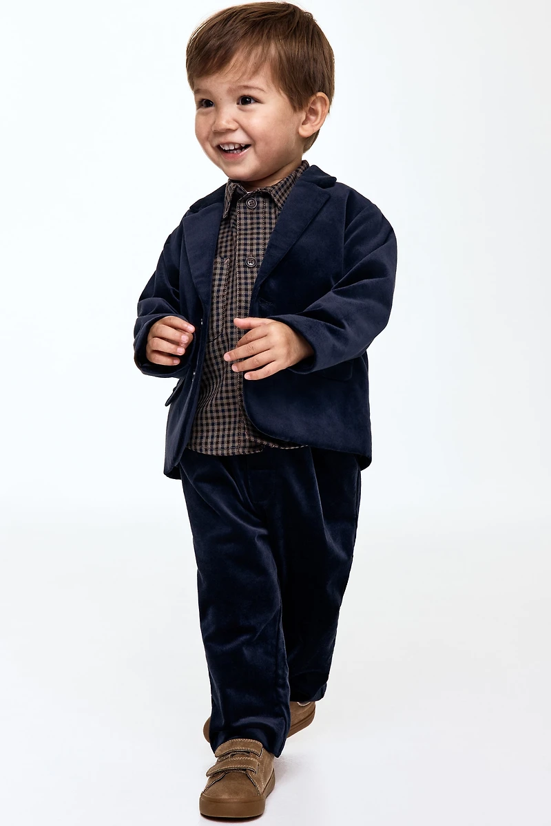 2-Piece Dressy Velvet Set