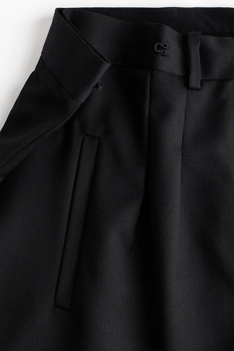 Wool-Blend Dress Pants