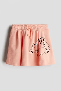 Pleated Cotton Skirt