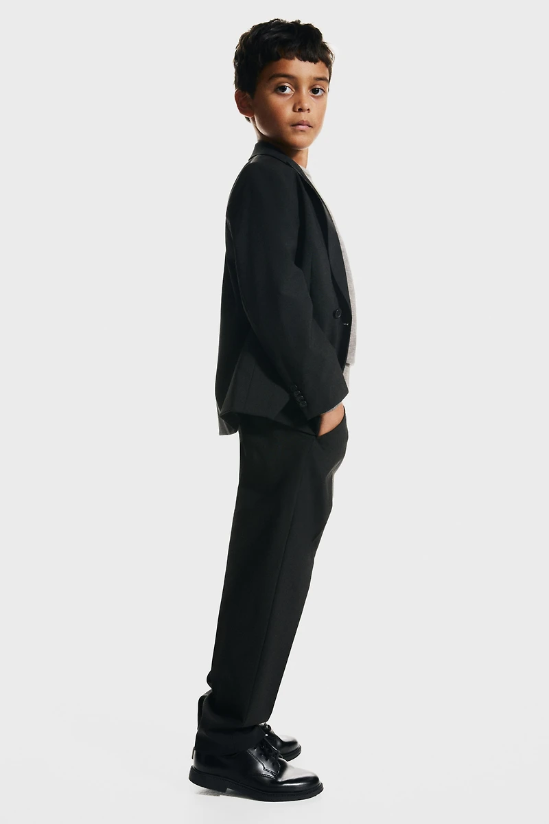 Wool-Blend Dress Pants