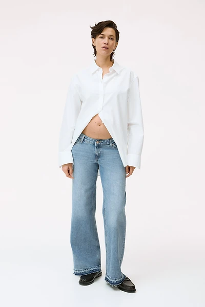 MAMA Before & After Wide Jeans