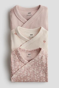 3-pack Wrapover Bodysuits