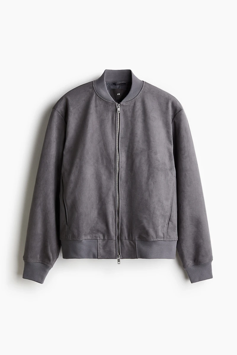 Regular Fit Bomber Jacket