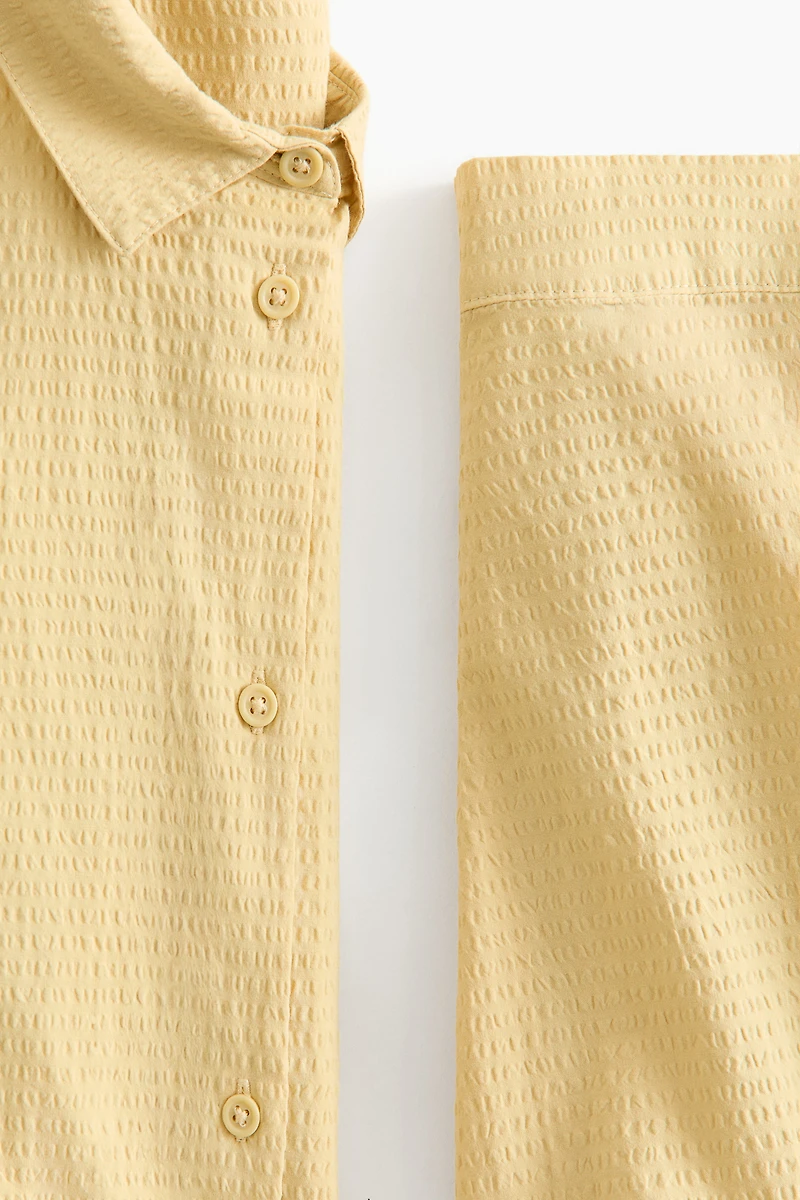 Cotton Seersucker Pajamas