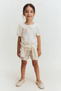 Cotton Muslin Blouse