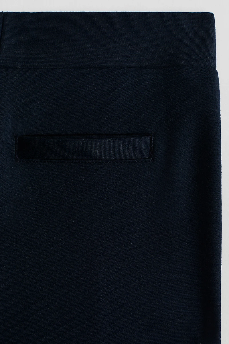 Flared Jersey Leggings