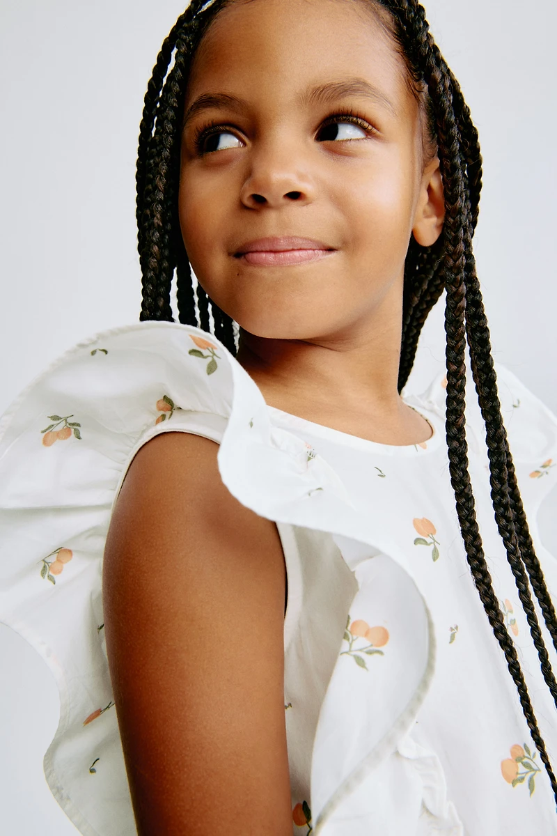 Printed Cotton Dress