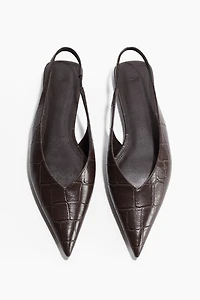 Pointed Slingbacks