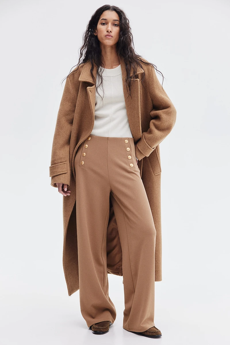 Pantalon à boutons