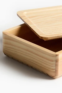 Boîte de rangement en bois