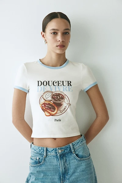 Fitted Cotton T-Shirt