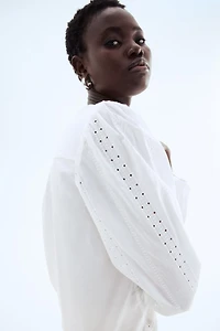 Embroidered Cotton Blouse