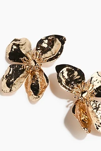 Flower-Shaped Earrings