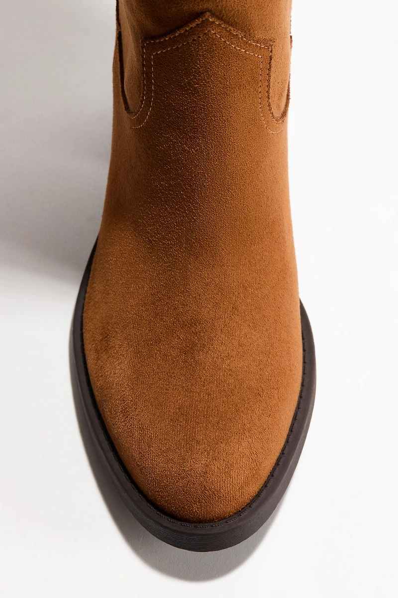 Knee-High Cowboy Boots