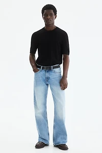 Slim-Fit Knit T-Shirt