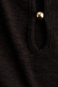 Bead-Detail Halterneck Top