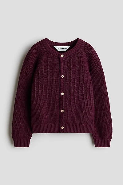 Cotton Knit Cardigan