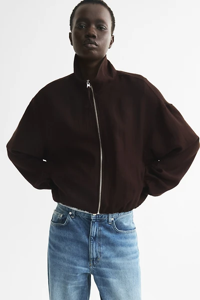 Bubble-Hem Jacket
