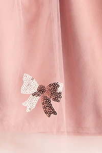 Sequin-Detail Tulle Skirt