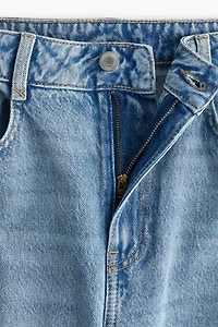 Jean tonneau taille haute