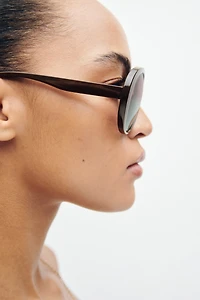 Aviator-style sunglasses