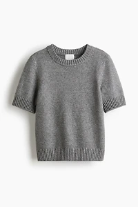 Short-Sleeved Sweater