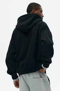 Oversized-Fit Hooded Jacket