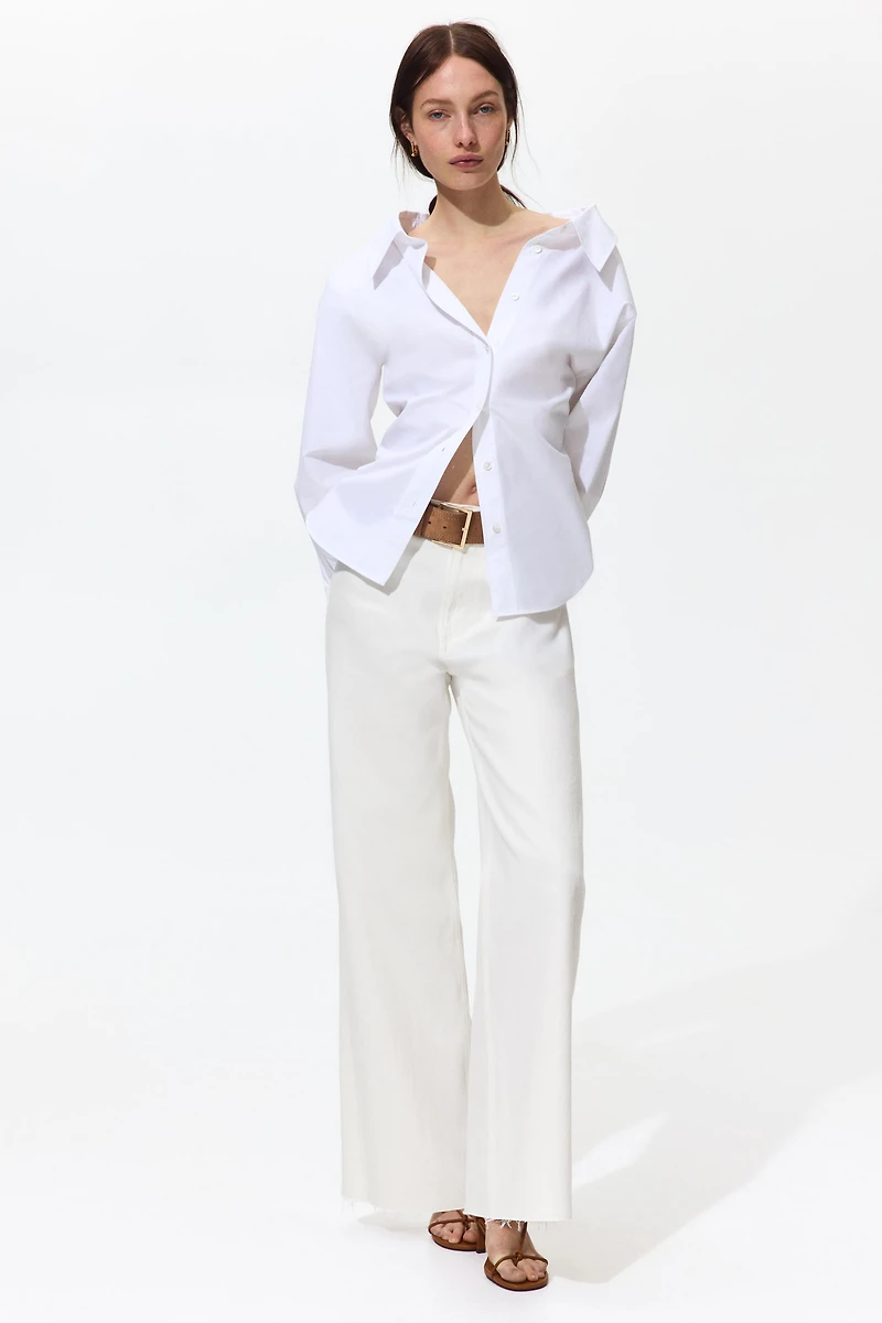 Ava Ultra High Rise Wide Leg Jeans