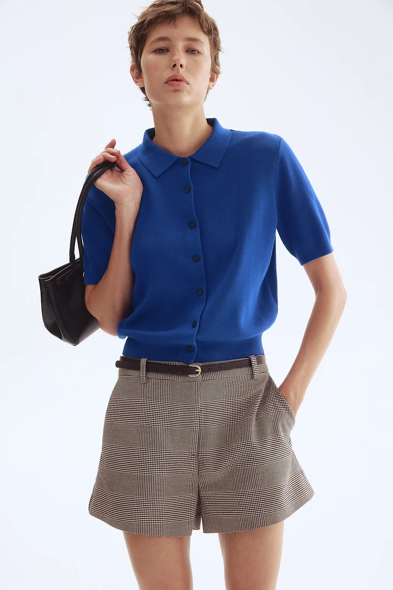 Cardigan with Collar