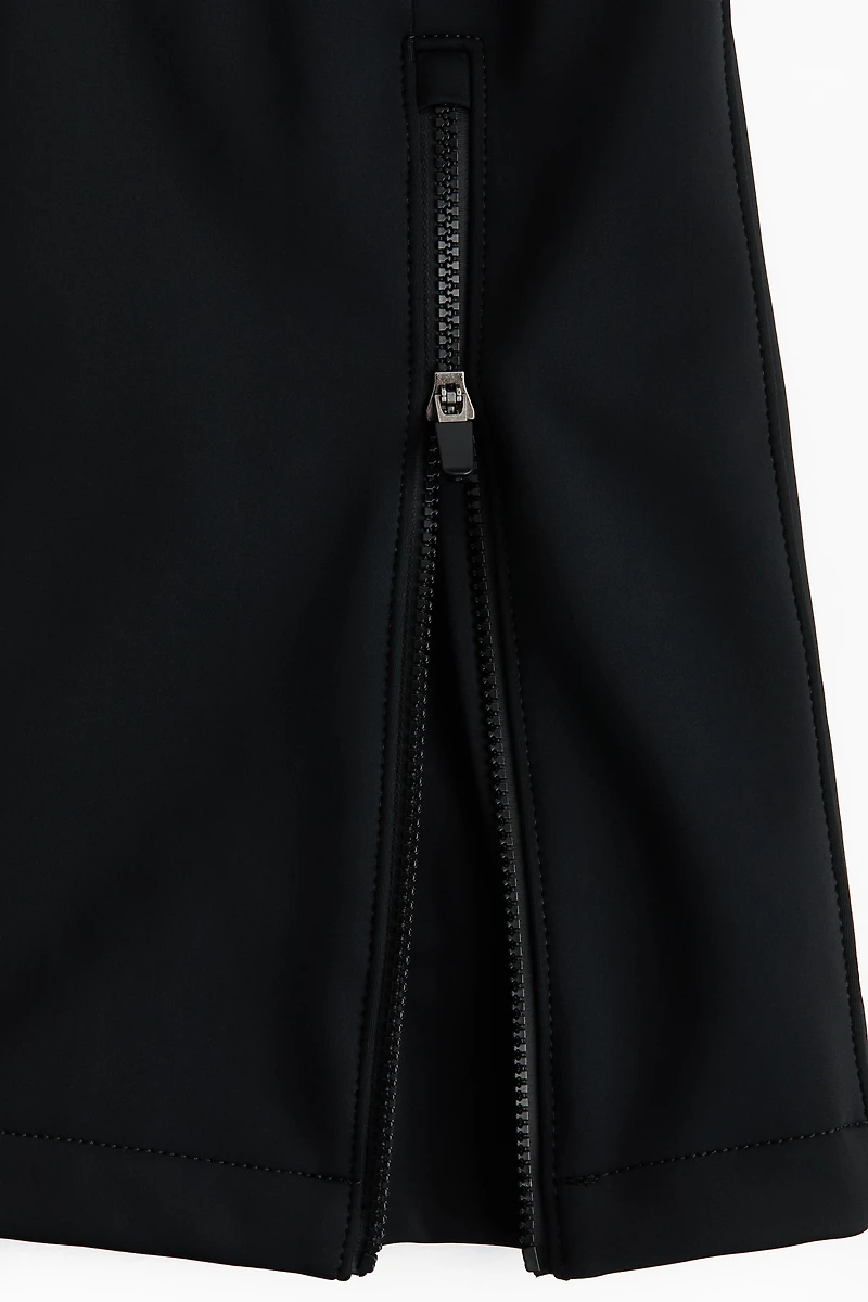 Brushed-Inside Ski Bib Pants