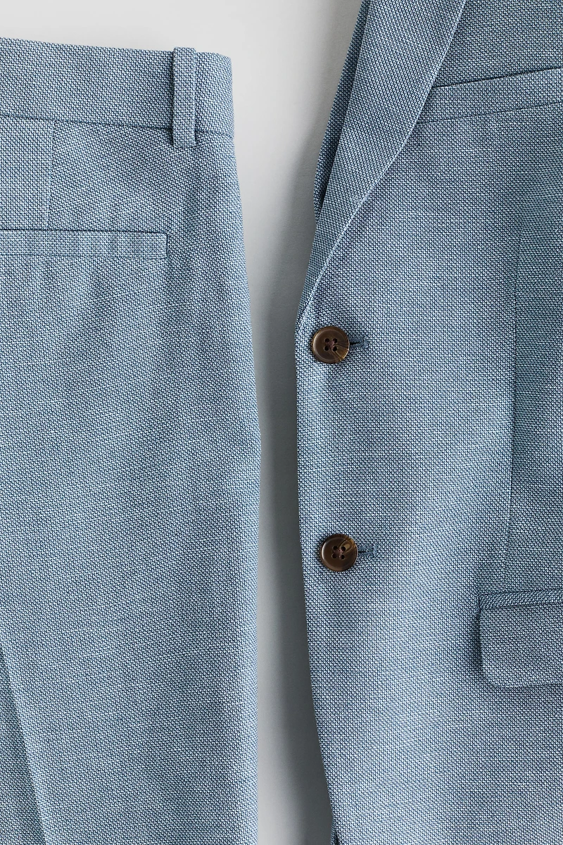 Linen-Blend Suit