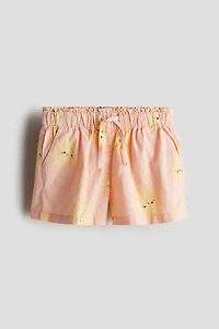 Linen-blend Shorts